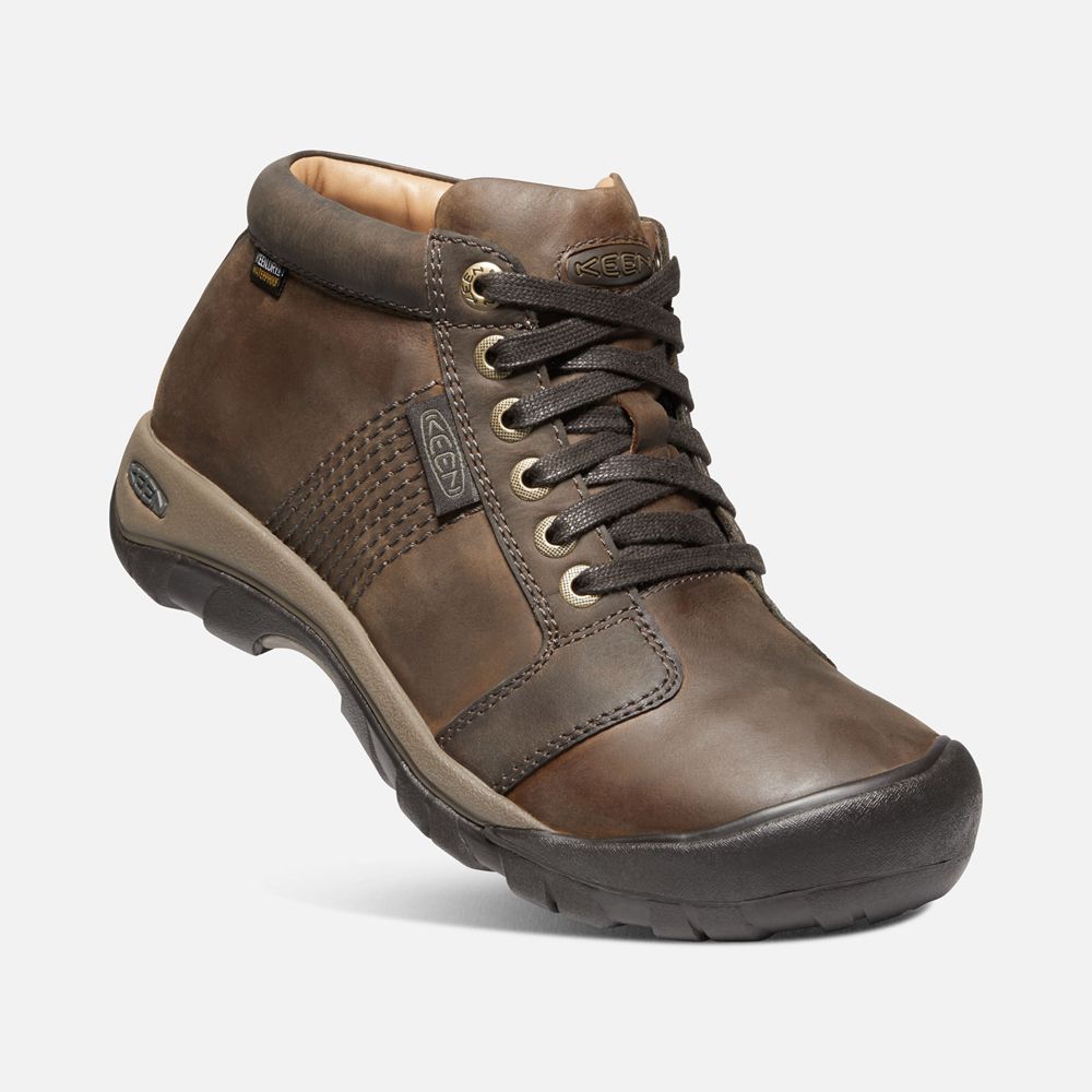 Botas de Zapatillas Keen Mexico Marrom - Hombre Austin Waterproof - OZ5016987